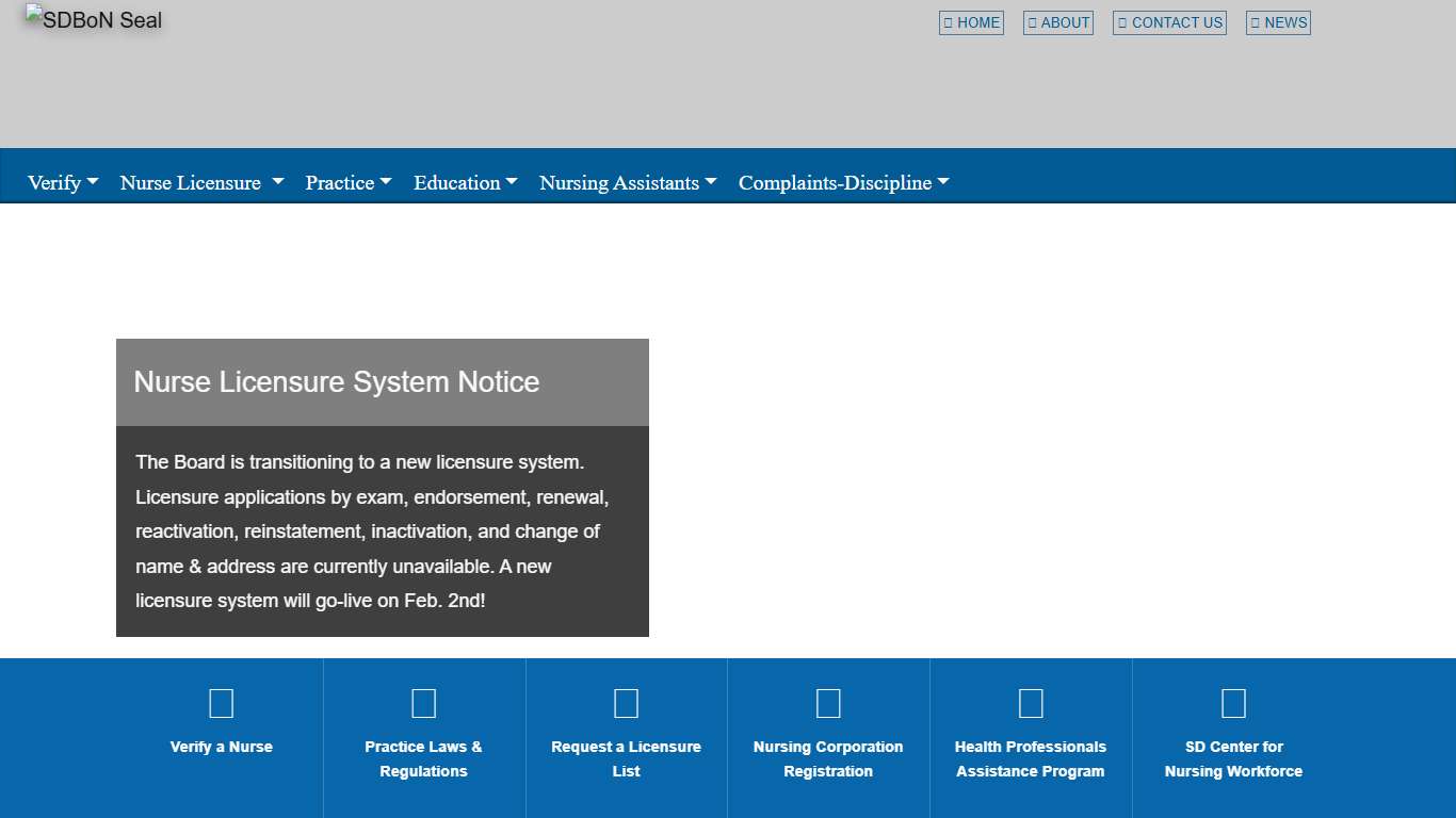 Home - SD Board of Nursing